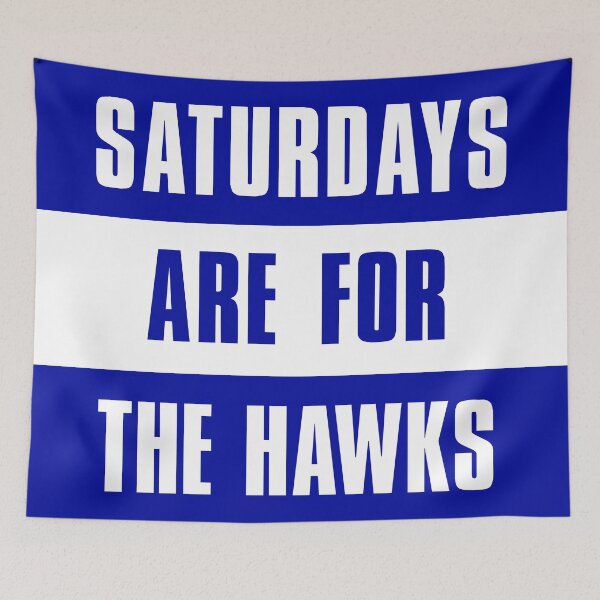 Item preview, Saturdays are for The Hawks, Rockhurst University designed and sold by elhefe.