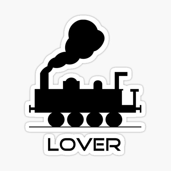 Train lover Sticker