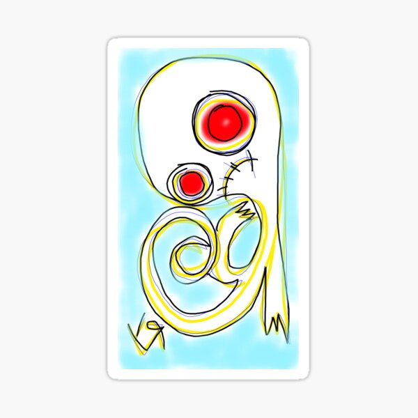 Item preview, "Balloon Head Ghost" by Richard F. Yates designed and sold by richardfyates.