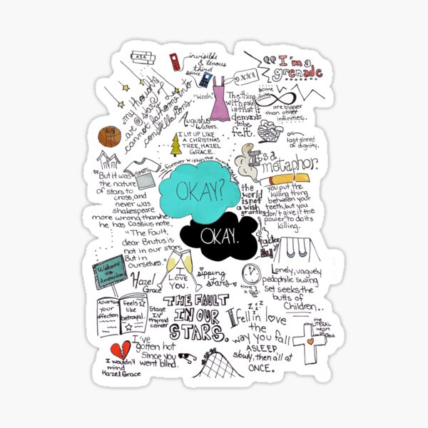 The Fault in Our Stars - ORIGINAL ARTIST Sticker