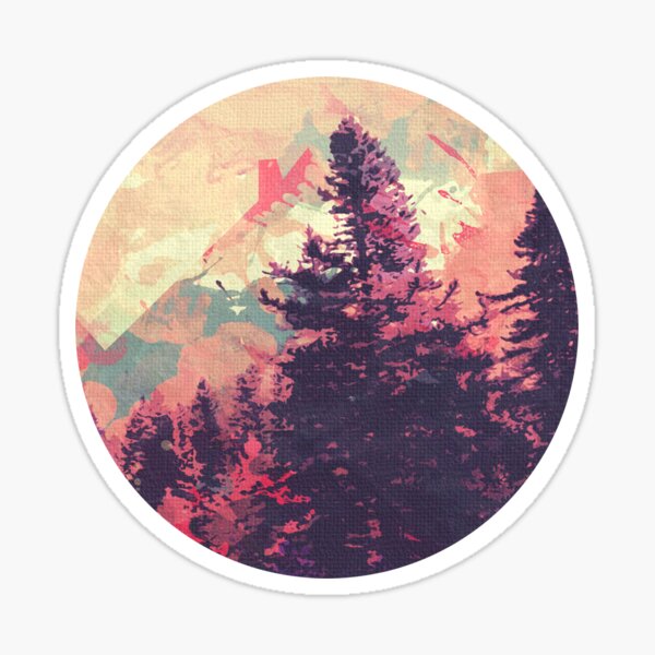 Item preview, Colorful Forest designed and sold by Inechifor7.