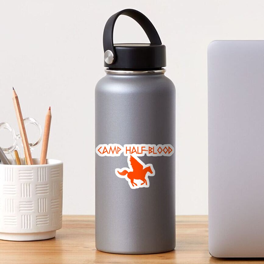 Camp Half-Blood - Orange Logo Sticker