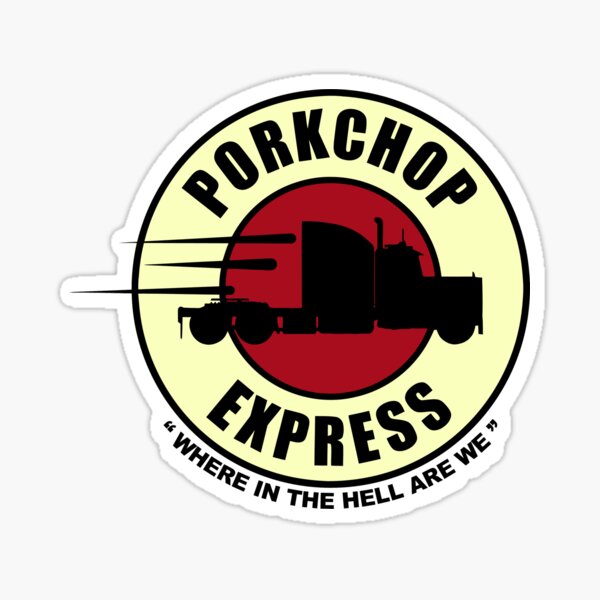 Planet Porkchop Express Sticker