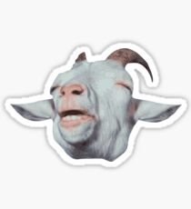 Happy Goat ist verblasst Sticker