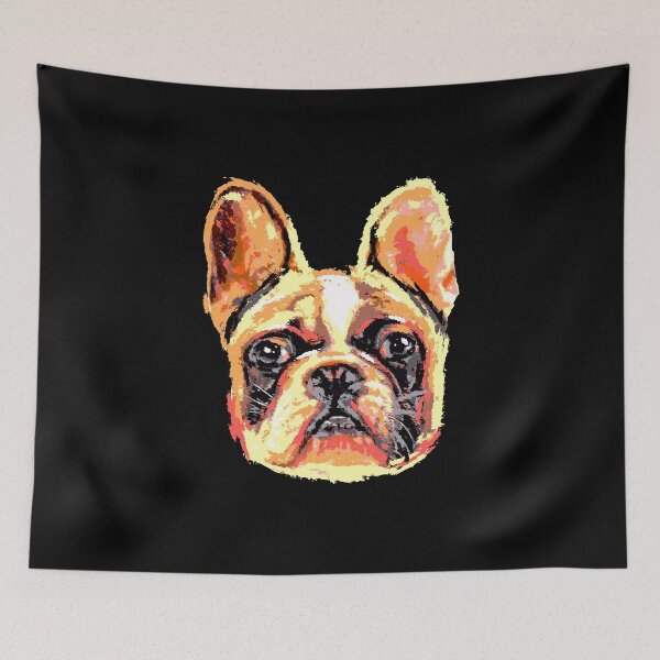 Item preview, French Bulldog Art Splash print Gift Cute Bulldog Art designed and sold by D-C-Designs.