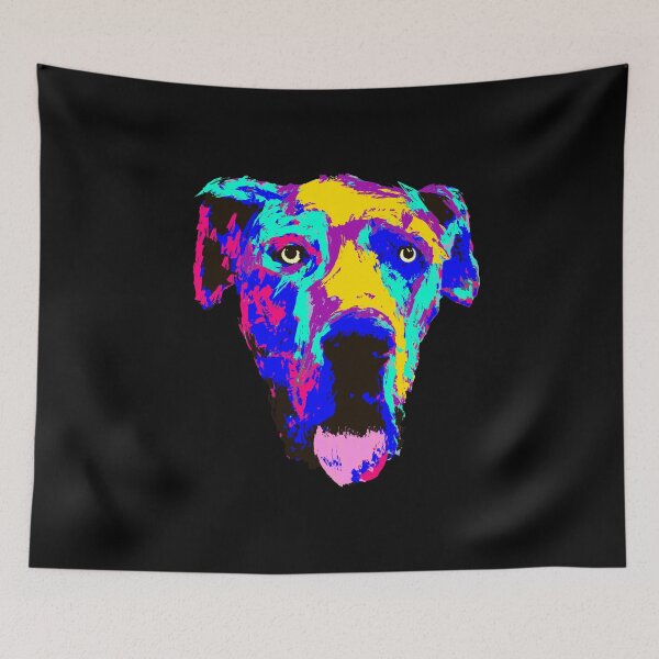 Item preview, Artistic Great Dane design Gift Art Splash Great Dane Puppy designed and sold by D-C-Designs.