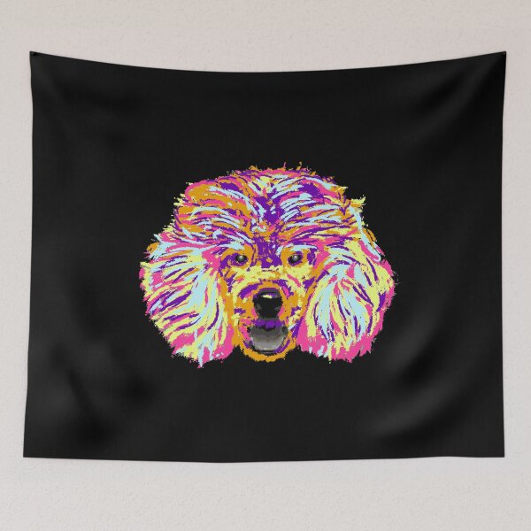 Item preview, Funny Poodle Art Splash design Gift Artistic Poodle graphic designed and sold by D-C-Designs.
