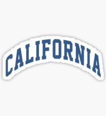 “california” sticker Sticker