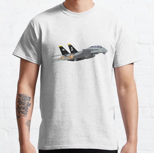 Afterburners on! 'Jolly Rogers' F14 Tomcat. Classic T-Shirt