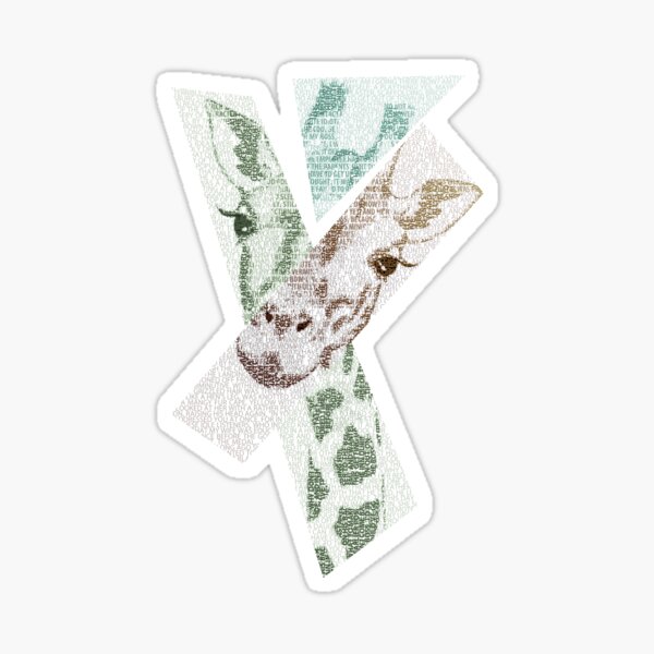 The Intellectual Giraffe Sticker