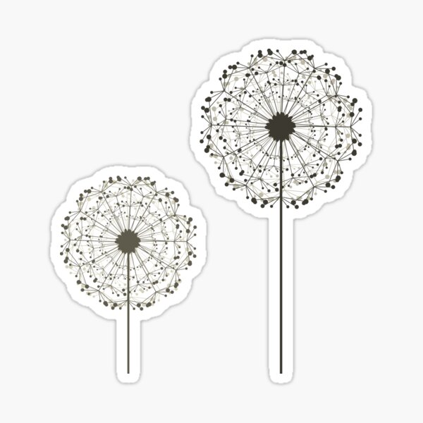 Dandelion Sticker