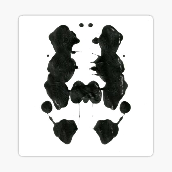 Rorschach Sticker