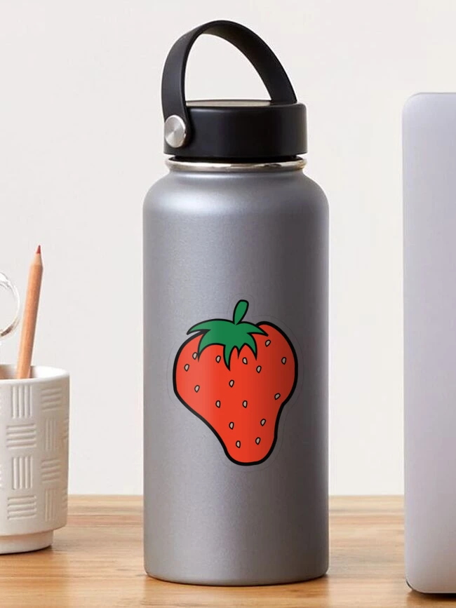 Vintage Strawberry Sticker - Vinyl Fruit Stickers for Hydro Flask – Pergamo  Paper Goods