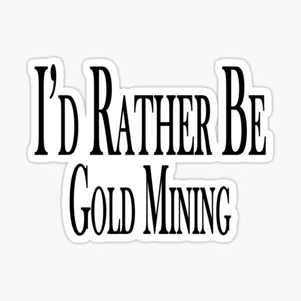 Treasure Gold Gem Pirate Money Gift Idea Car Bumper Vinyl Sticker Decal 5"X4" 
