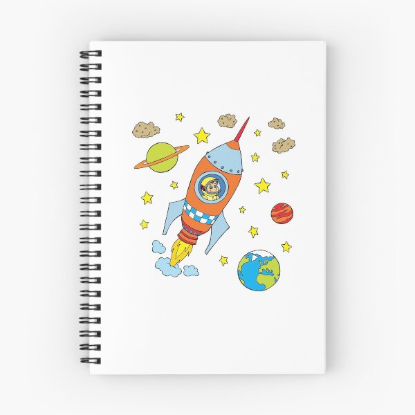 Item preview, Space Rocket Moon Rocket Spaceship Astronaut designed and sold by samshirts.