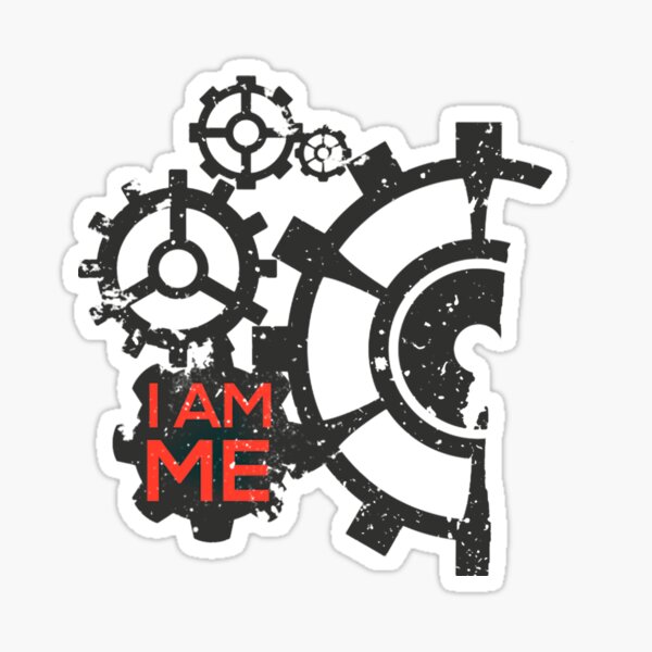 I am ME by TeeSnaps Sticker