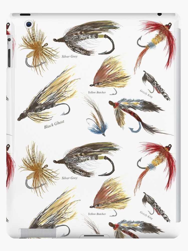 Vintage Fly Fishing Lures! iPad Case & Skin for Sale by Salzanos