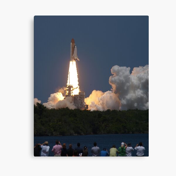 Space Shuttle Atlantis lifts off on STS-132 Canvas Print