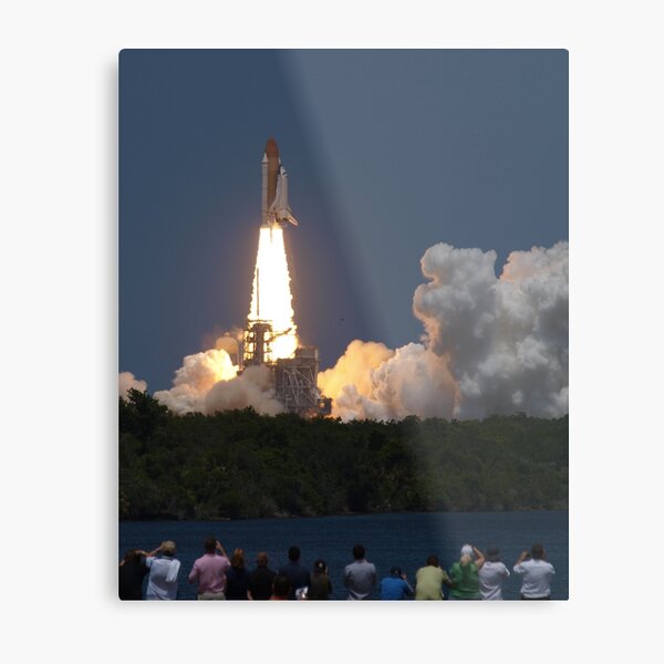 Space Shuttle Atlantis lifts off on STS-132 Metal Print