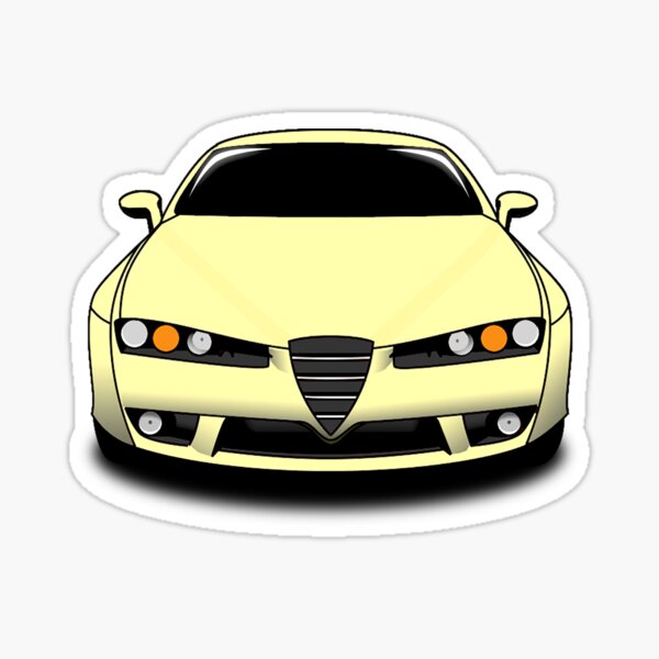 “Italian car” Sticker by FantasticFox | Redbubble