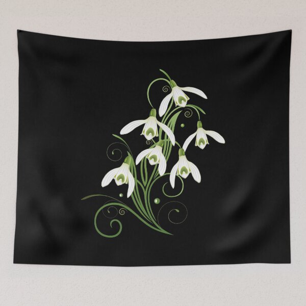 Item preview, Snowdrop Spring Flowers Plant Easter designed and sold by Christine Krahl.