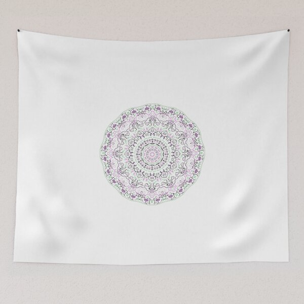 Item preview, Mandala Spring Colors.  Pink and Green.  Hot Colors for 2019 designed and sold by After.LifeDesign.