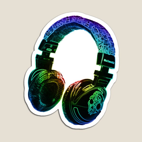 Skullcandy Headphones Magnet for Sale by CreatiVentures