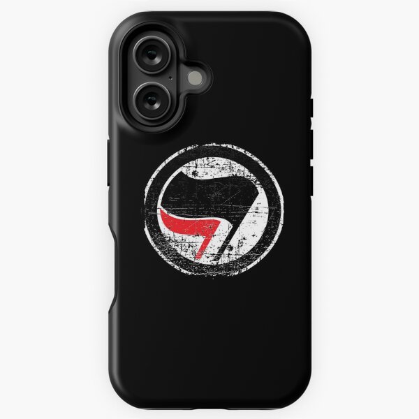 Artikel-Vorschau von Rote und schwarze Antifa-Flagge, designt und verkauft von LeftFist.