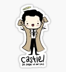 Castiel - Engel des Herrn Sticker