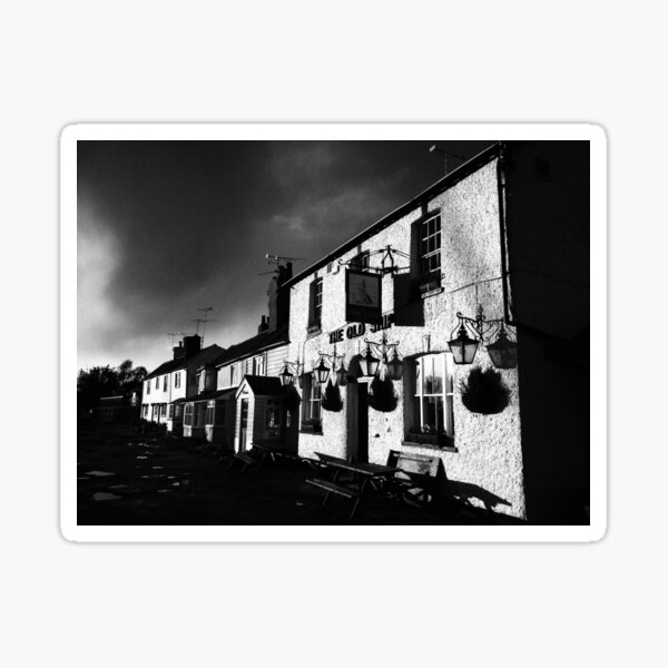 Old Ship Inn, Heybridge - Mono Sticker