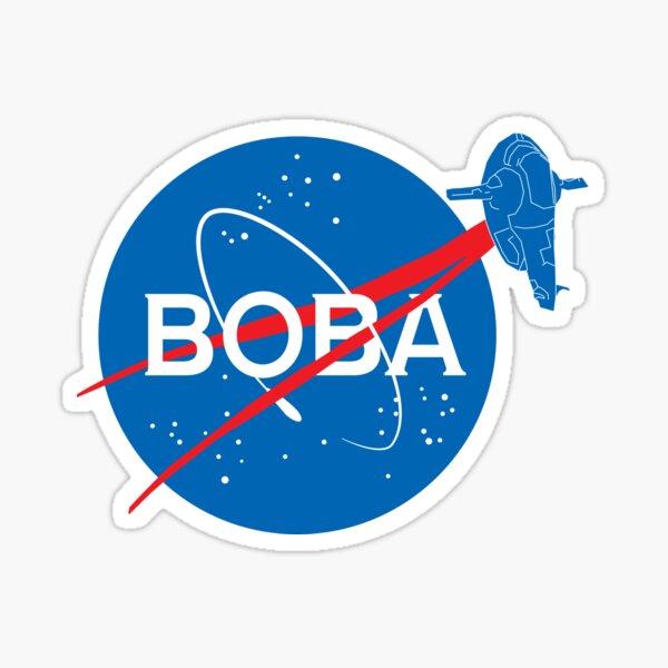 Vista previa del artículo con la obra «BOBA NASA», diseñado y vendido por zmedia.
