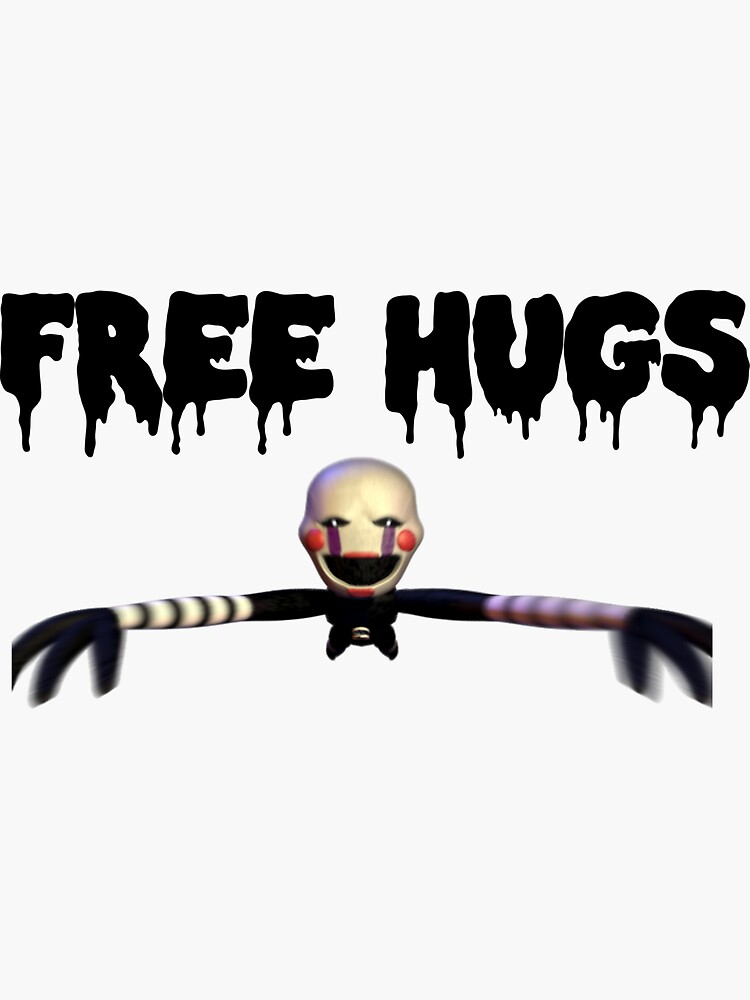 Five Nights At Freddy's Free Hugs Sticker