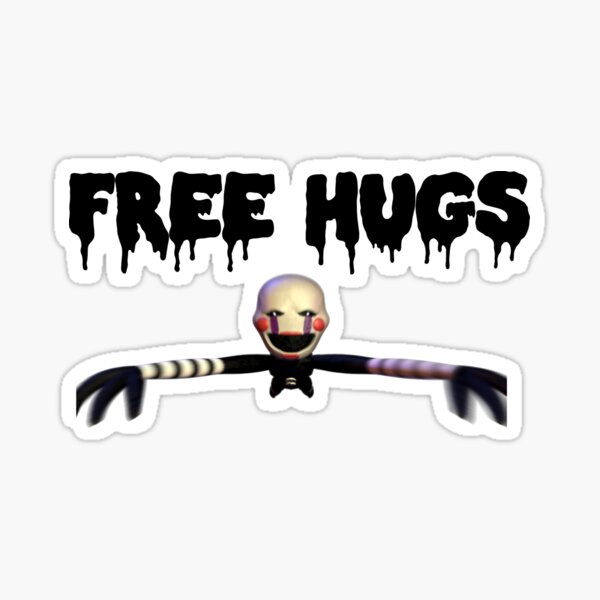 Five Nights At Freddy's Free Hugs Sticker