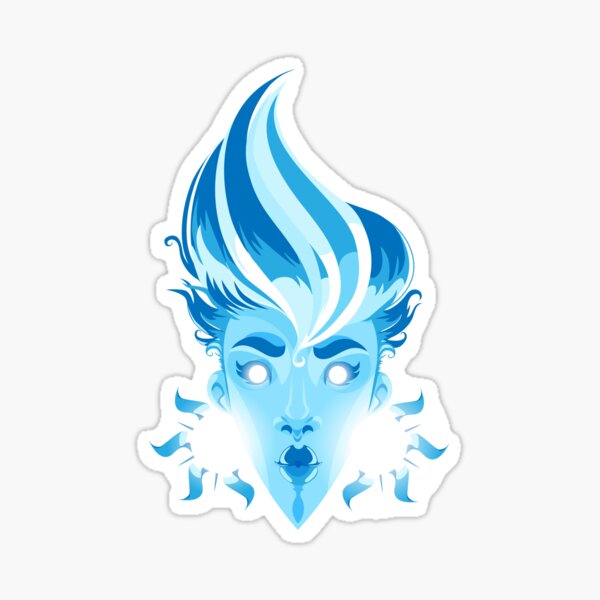 Blue Sunshine Sticker