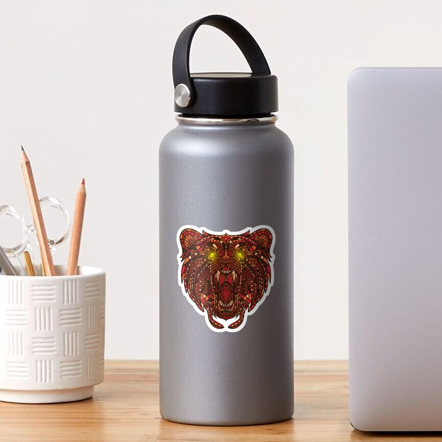 Bear Mosaic Sticker