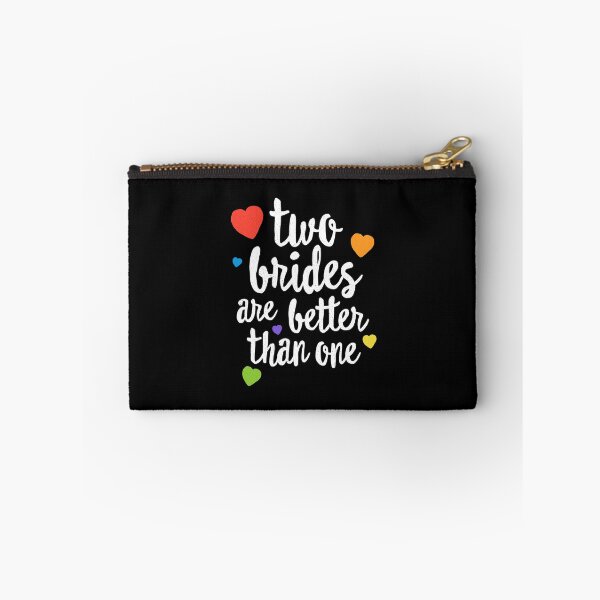 Item preview, Two Brides Are Better Than One Lesbian Pride SHIRT Wedding designed and sold by 14thFloor.