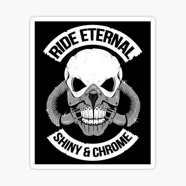 Vista previa del artículo con la obra «Ride Eternal (pegatina)», diseñado y vendido por spazzynewton.