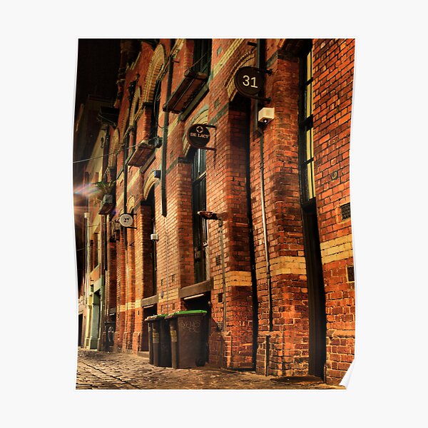 Niagara Lane Melbourne Poster