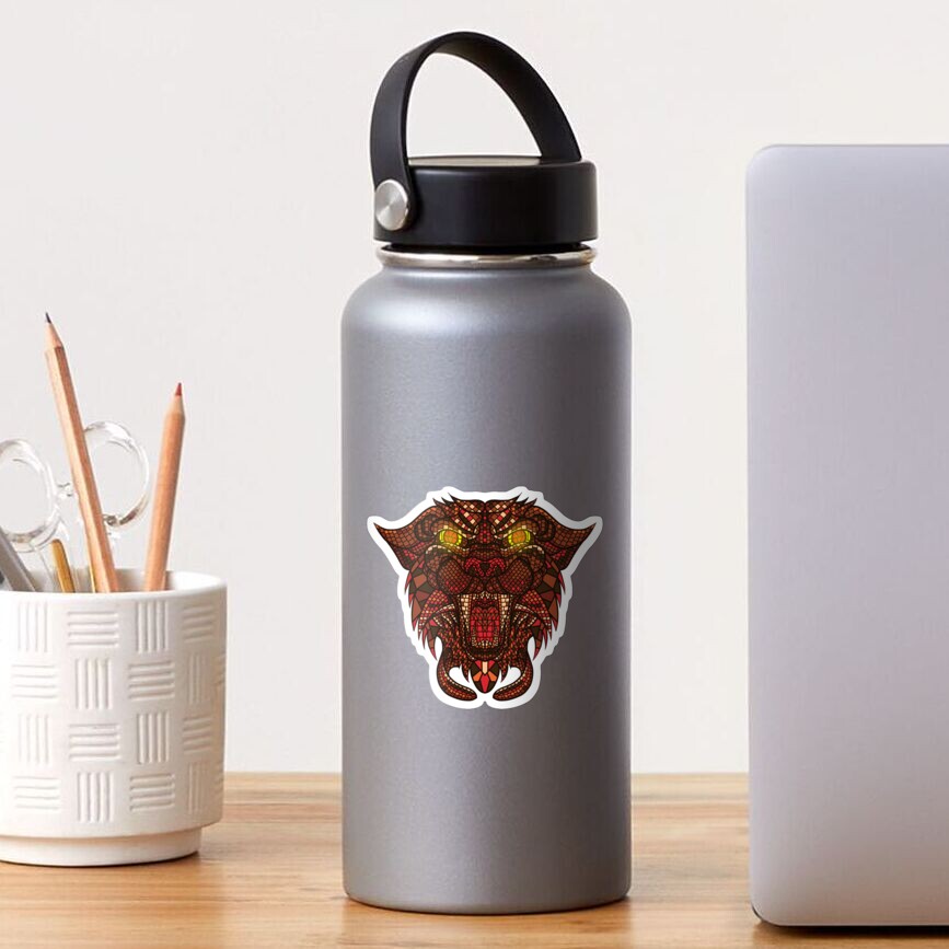 Panther Mosaic Sticker