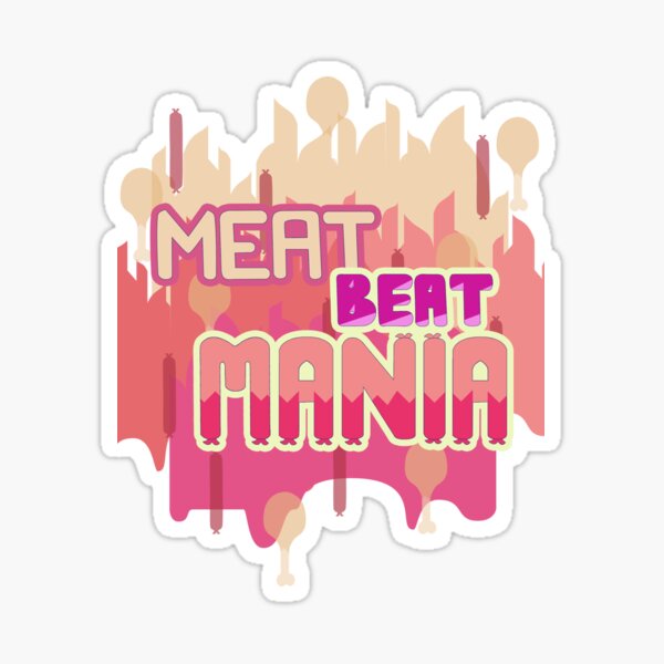 Steven Universe - Meat Beat Mania Sticker