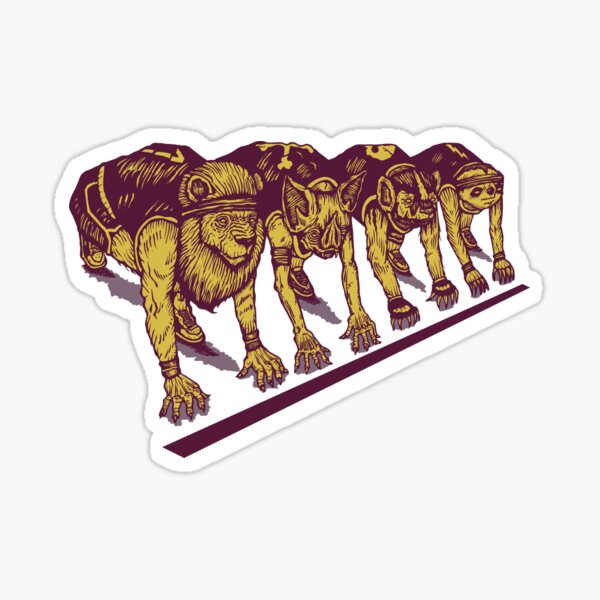 Survival of the Fittest Sticker