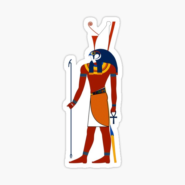 Vista previa del artículo con la obra «Horus | Dioses egipcios, diosas y deidades», diseñado y vendido por FreshThreadShop.