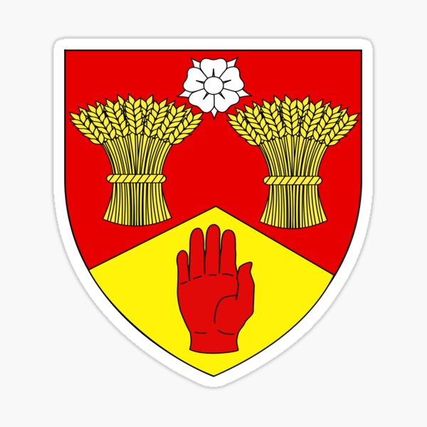 Item preview, County Londonderry Coat of Arms  designed and sold by abbeyz71.