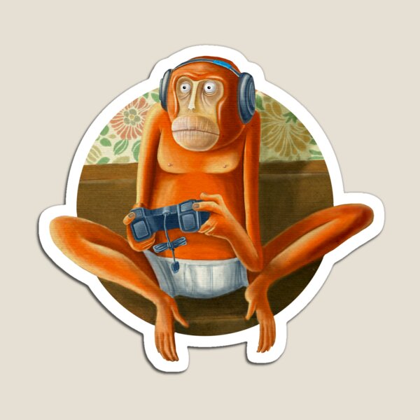 Monkey play Magnet