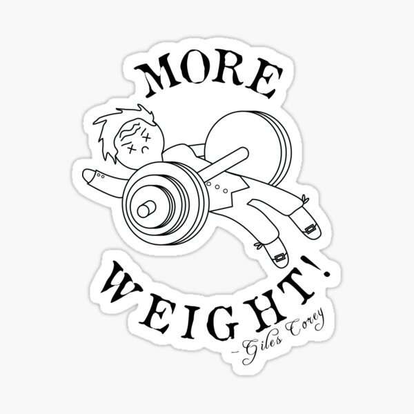 Item preview, Giles Corey: Gym Bro designed and sold by Kate Pelletier.