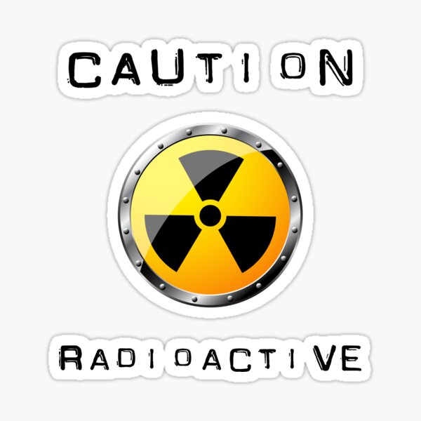 "Radioactive" Sticker by WyldFyre1016 Redbubble