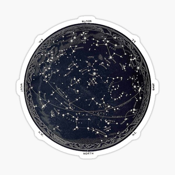Horoscope Constellations Sticker