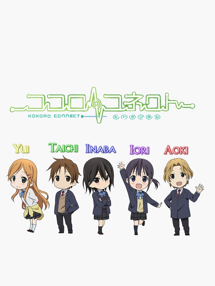 Kokoro Connect Chibi Shirt | Postcard