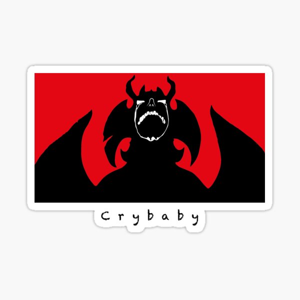 devilman crybaby Sticker