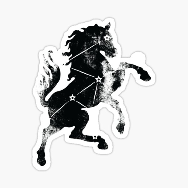 ES Birthsigns: The Steed Sticker
